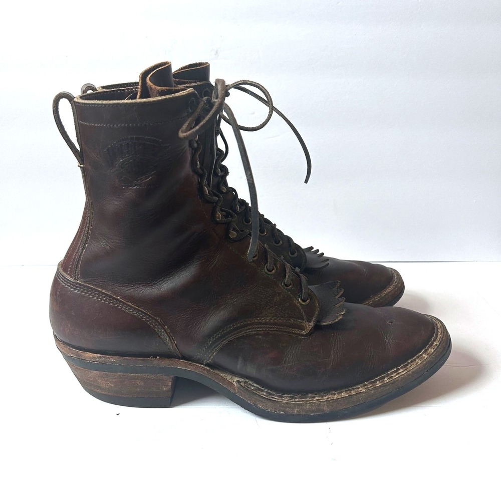 Whites Boots‎ Mens 13 B Packer Work Logger Rancher Brown Leather Vibram Spokane
